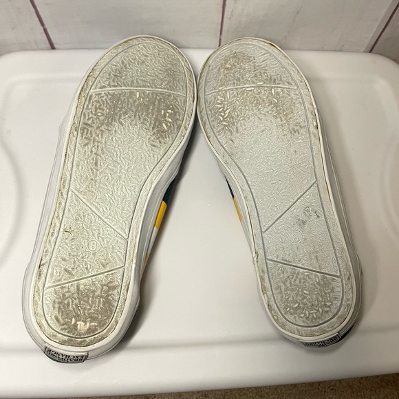 Green Bay Packers Shoes Bradford Exchange Womens Size 8 NFL Licensed Sneakers - Picture 9 of 12